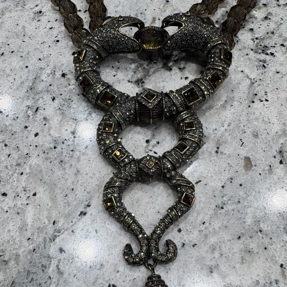 Spellbound Necklace By Heidi Daus Vintage & Rare - image 1
